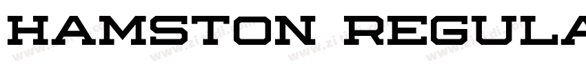 Hamston Regular字体转换 Hamston Regular字体转换